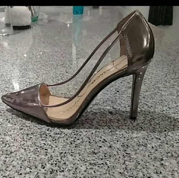 Jessica Simpson Shoes - ***LIKE NEW***Jessica Simpson Bronze  Heels Size 8